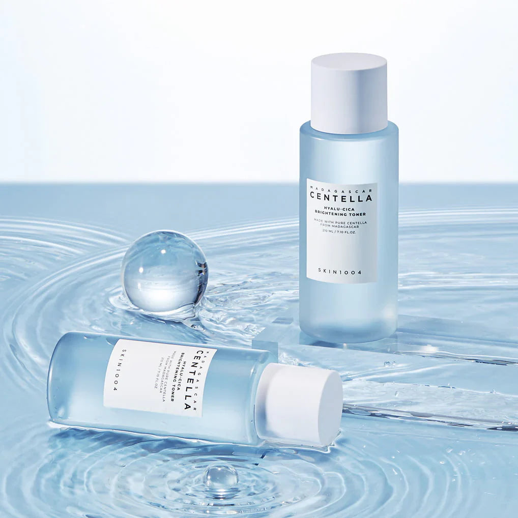 Тонер осветляющий на основе гиалуроновой кислоты Skin1004 Madagascar Centella Hyalu-Cica Brightening Toner