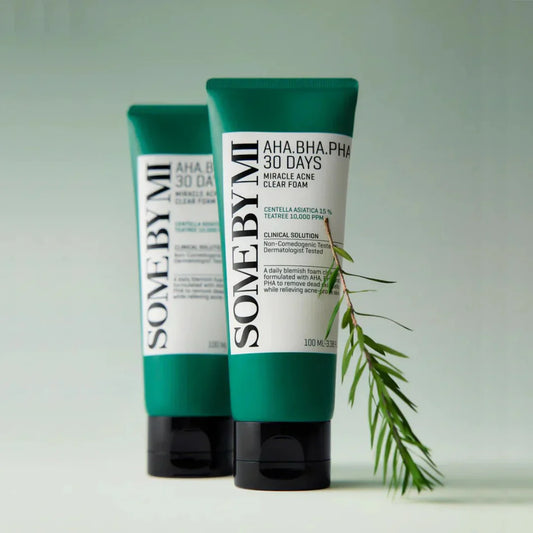 Очищающая пенка для проблемной кожи Some By Mi AHA-BHA-PHA 30 Days Miracle Acne Clear Foam