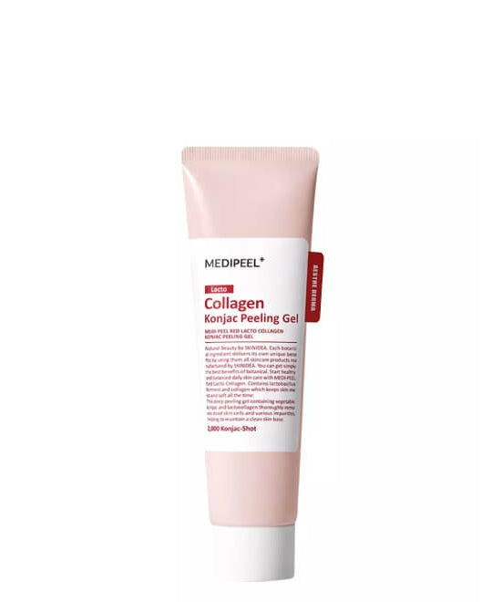 MEDIPEEL Пилинг-гель для лица Red Lacto Collagen Konjac, 95 мл